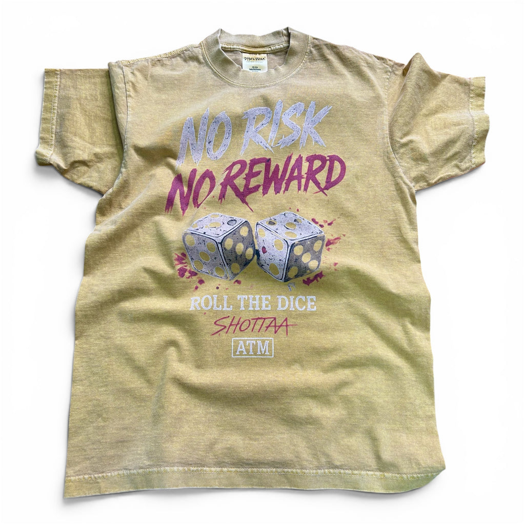 ALL THE MONEY “No Risk No Reward/Roll The Dice” Exclusive Tee Collection