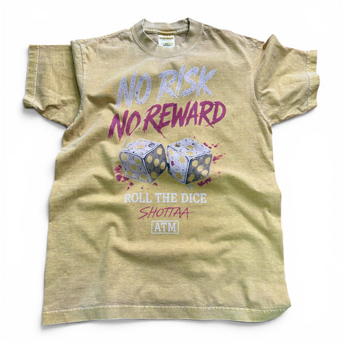ALL THE MONEY “No Risk No Reward/Roll The Dice” Exclusive Tee Collection